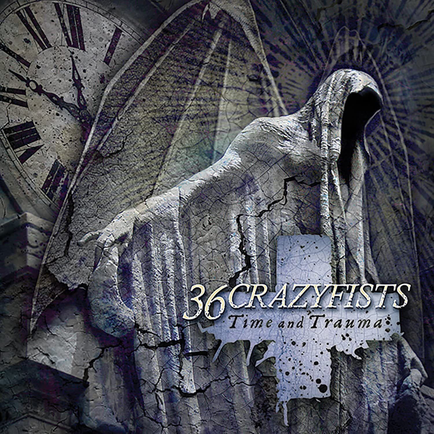36 CrazyFists Time & Trauma CD - Alternative Metal Music Album for Gym Workouts, Road Trips & Rock Fans