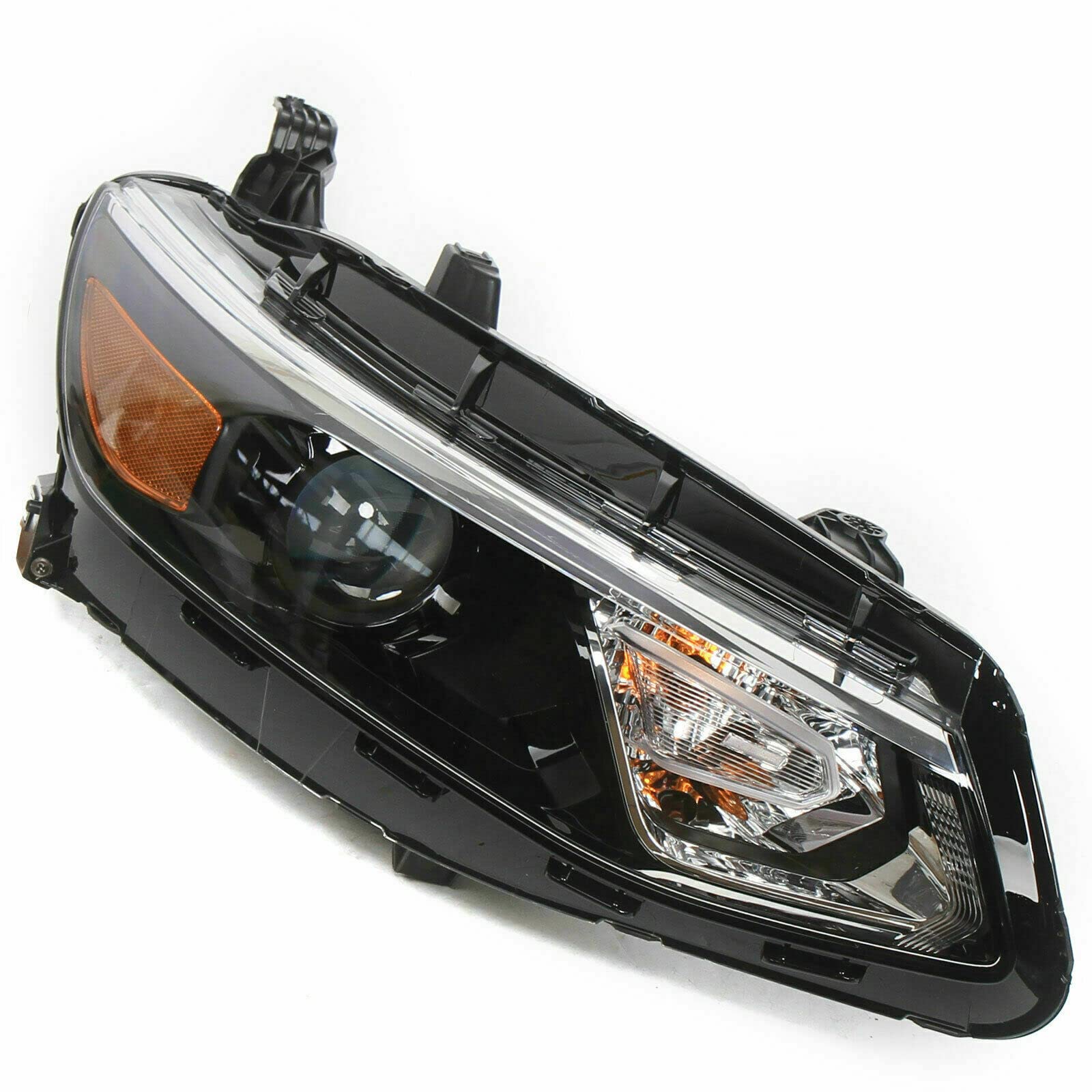 Fetcoi Halogen Headlights Headlamp - Right RH Passenger Side Replacement for Chevrolet Malibu 2016 2017 2018 - Perfect for Night Driving & Enhanced Visibility