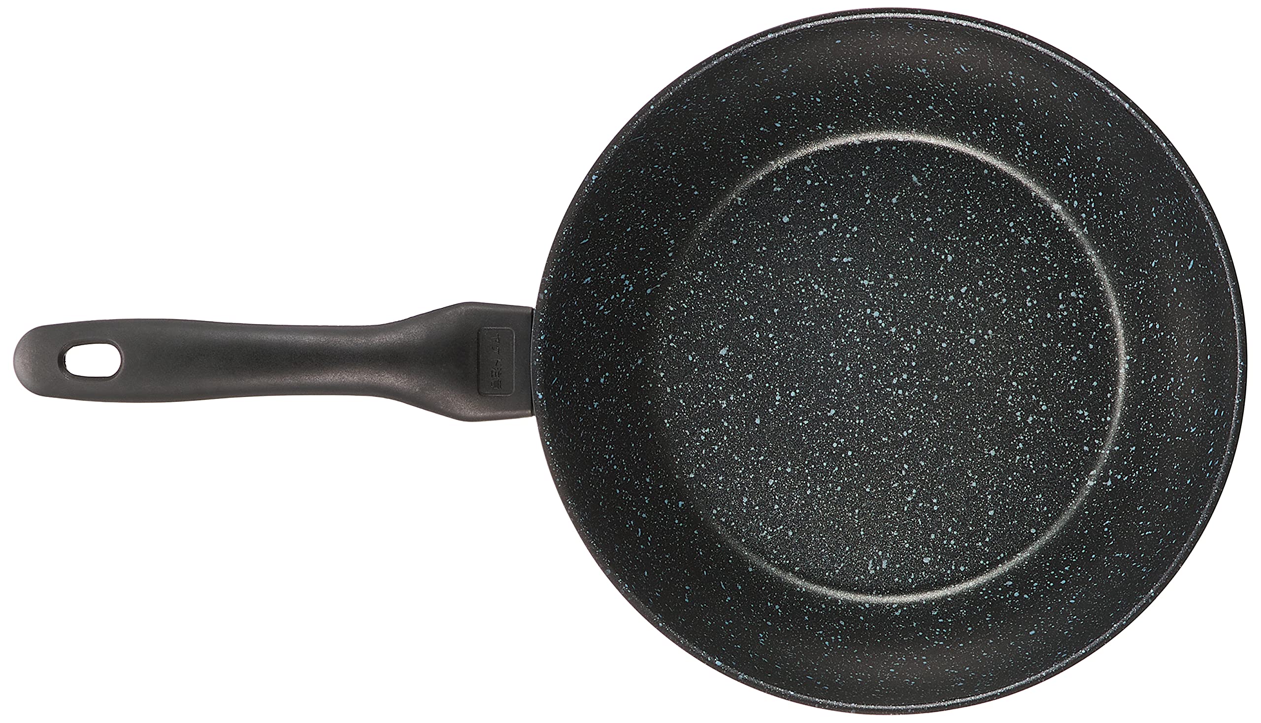 RB-1289 Nonstick Deep Fry Pan - 9.4 Inch (24cm) Lightweight Carbon Steel Wok for Gas Stove - PFOA Free Fluorine Coated - Perfect for Stir-Frying, Deep Frying & Asian Cooking
