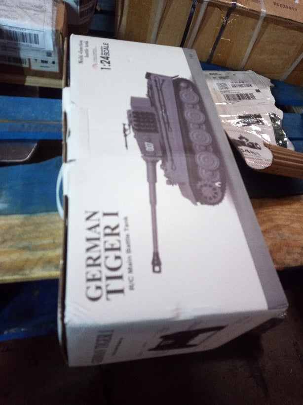 Taigen 1/24 Scale RC Battle Tank Tiger I - Remote Control Military Tank with Infrared Combat System (US Stock) - Perfect for Collectors, Wargaming & Historical Reenactments