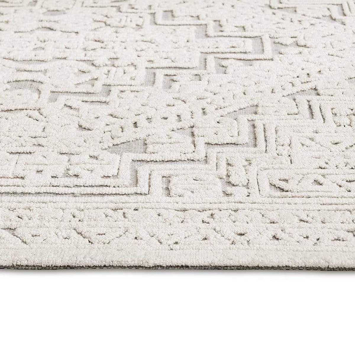 Kirrily Textured Tribal Rug - Handwoven Bohemian Area Rug for Living Room, Bedroom & Home Decor | Soft & Durable Floor Mat for Boho Chic Style
