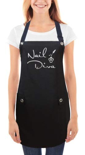 Waterproof Nail Technician Apron for Manicure & Pedicure - Durable Salon Smock for Nail Artists & Professionals - Perfect for Nail Salons, Home Use & Beauty Services