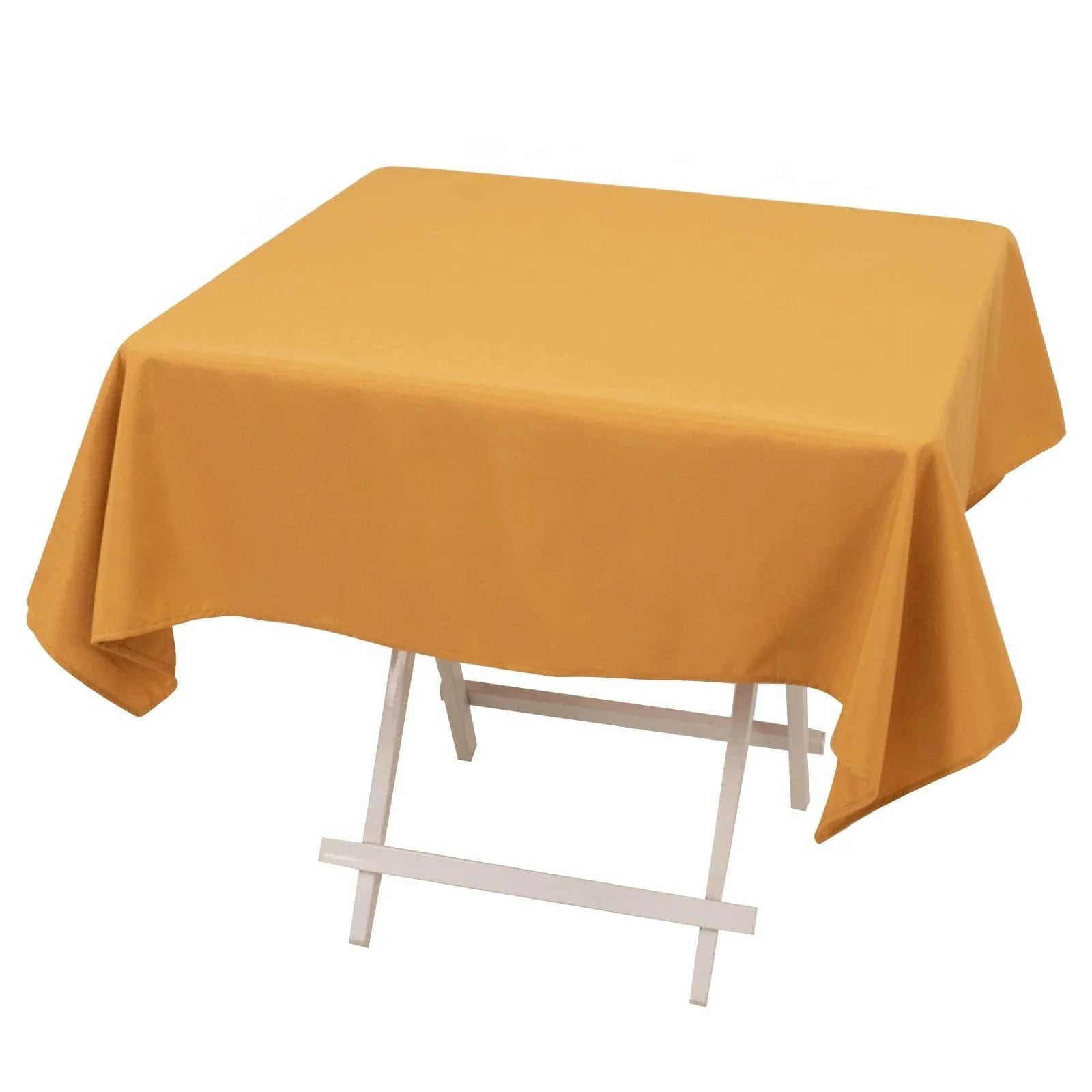 54x54 Inch Premium Square Polyester Tablecloth - Wrinkle & Stain Resistant - Perfect for Dining Tables, Parties, Weddings & Events