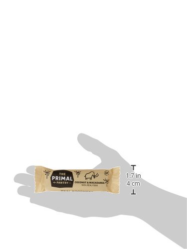 Organic Paleo Energy Bars with Coconut & Macadamia - Gluten Free, Keto Friendly Snack, 45g - Perfect for Hiking, Workouts & Healthy On-the-Go Breakfast