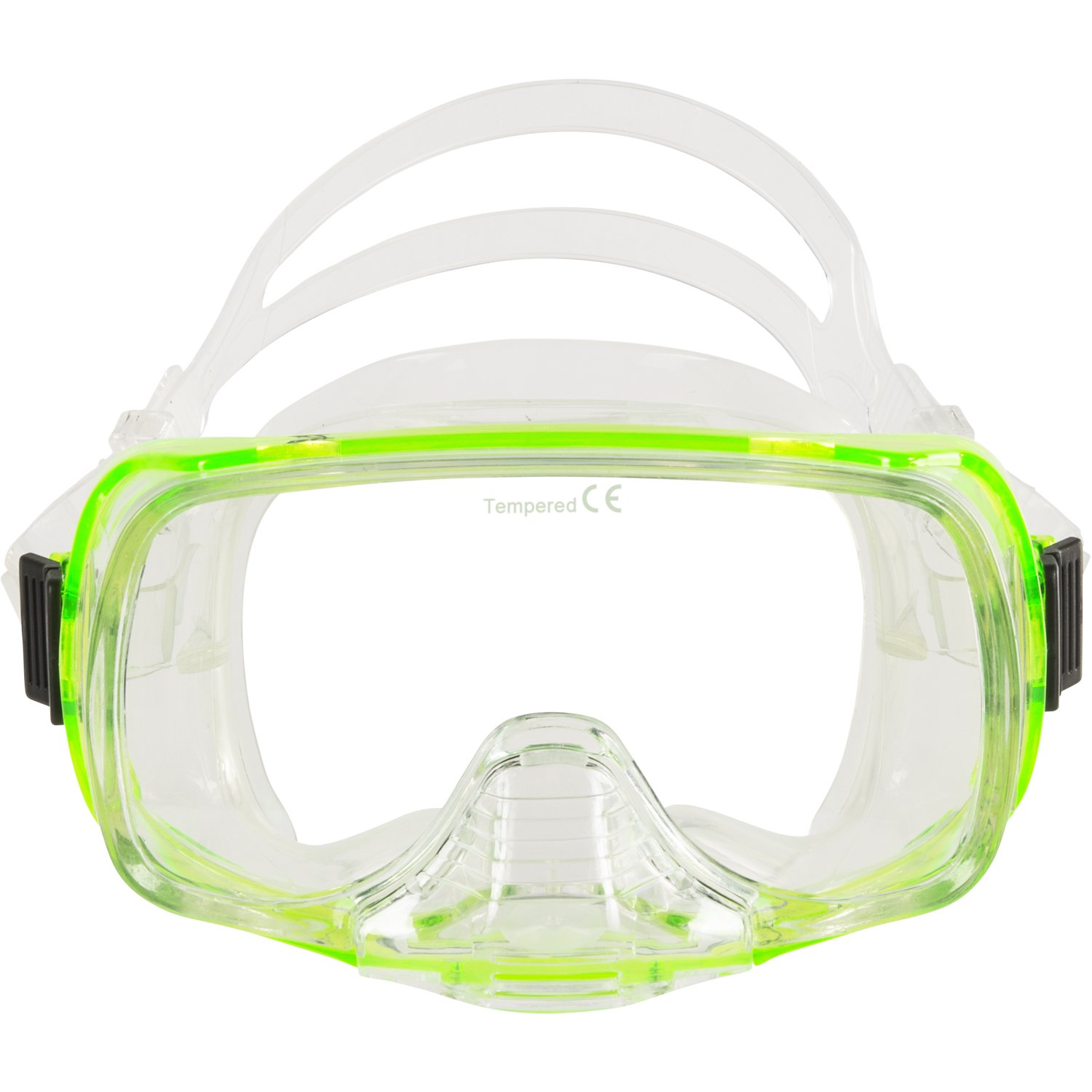 IST Imperial Panoramic View Hands-Free Clear Face Mask - Comfortable & Anti-Fog for Cycling, Running, Workouts & Outdoor Activities