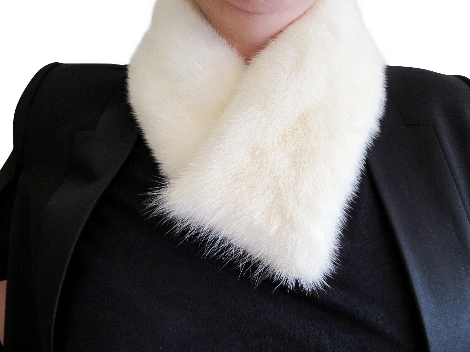 3.75-4 Inches Wide Mink Fur Headband for Women - Soft Winter Head Wrap for Cold Weather, Fashion Hair Accessories for Parties & Outdoor Activities