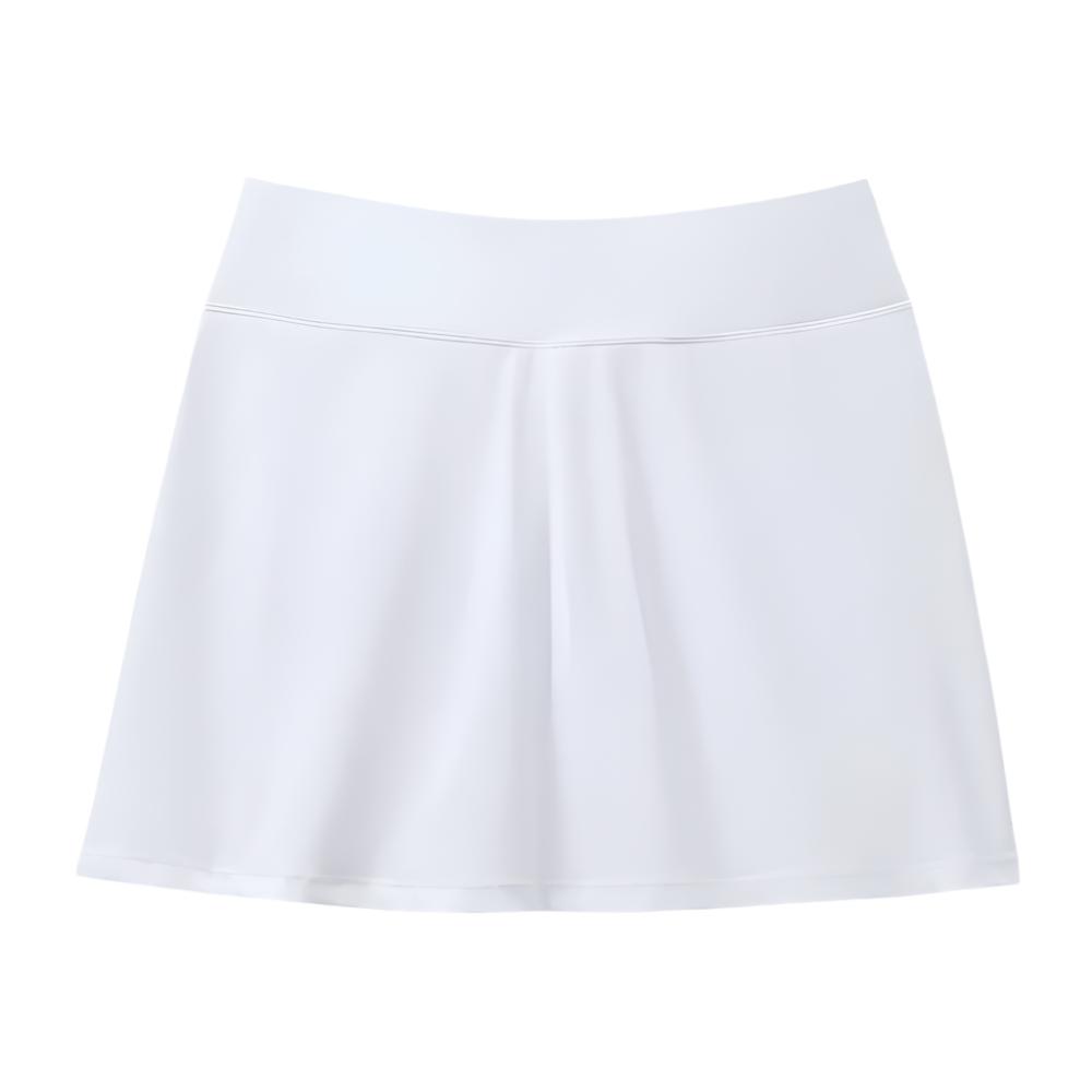 Fila Women's Flirty Flare Skort - White Tennis Skirt with Built-in Shorts | Perfect for Tennis, Golf, Running & Casual Wear