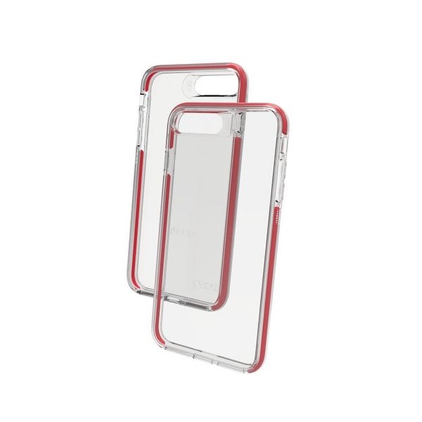 Gear4 Piccadilly Shockproof Case for iPhone 7 - Durable Red Protective Cover | Perfect for Outdoor Activities, Travel & Everyday Use