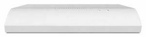 Amana UXT4030ADW 30-Inch Range Hood with The Fit System in White - Powerful Kitchen Ventilation for Smoke & Odor Removal