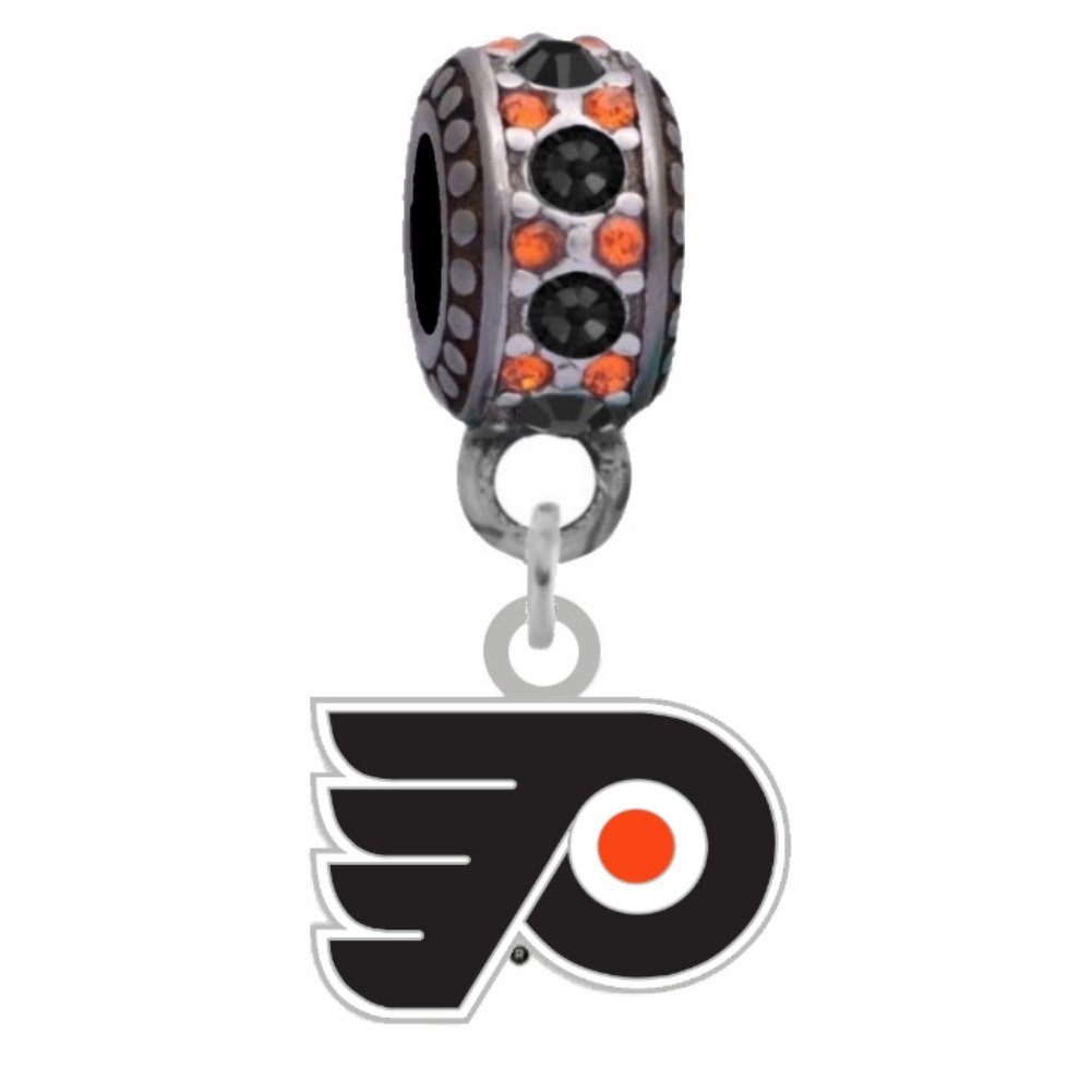 Philadelphia Flyers Charm for Pandora Style Bracelets | Compatible with Pandora Jewelry | Perfect for Sports Fans & Gift Giving