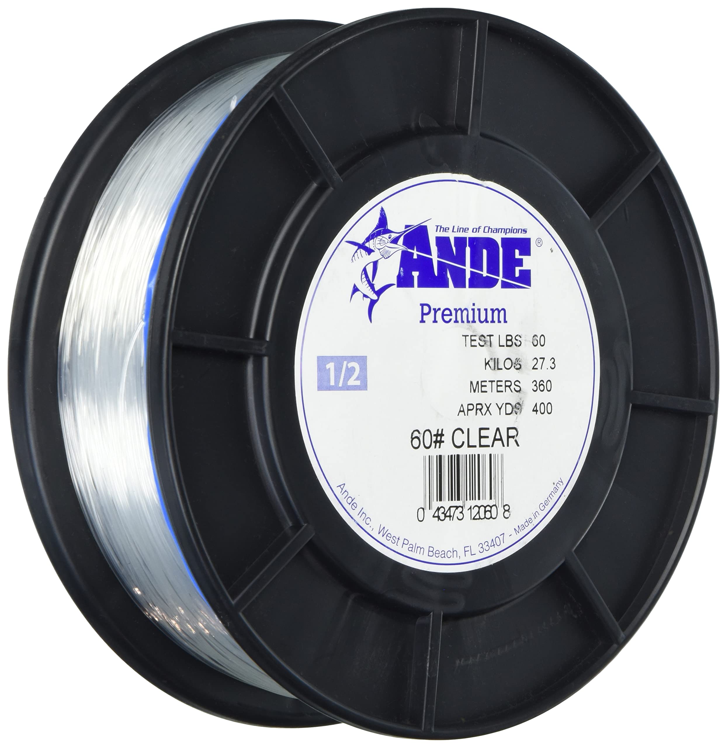 Ande Premium Fishing Lines - High Strength, Low Memory, Smooth Casting for Freshwater & Saltwater Fishing | Ideal for Bass, Trout, and Deep Sea Angling