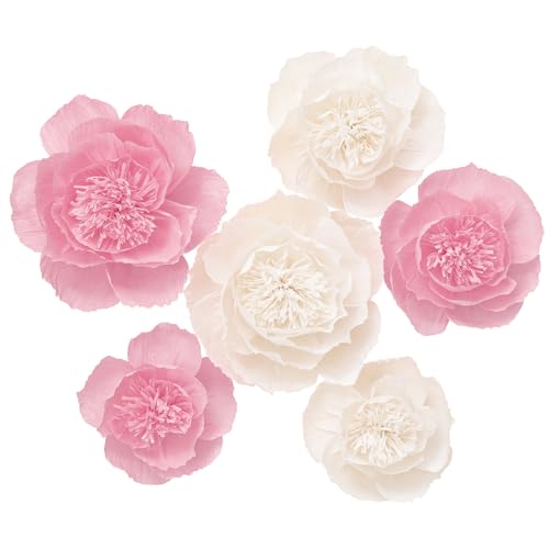 Pink & White;set/6