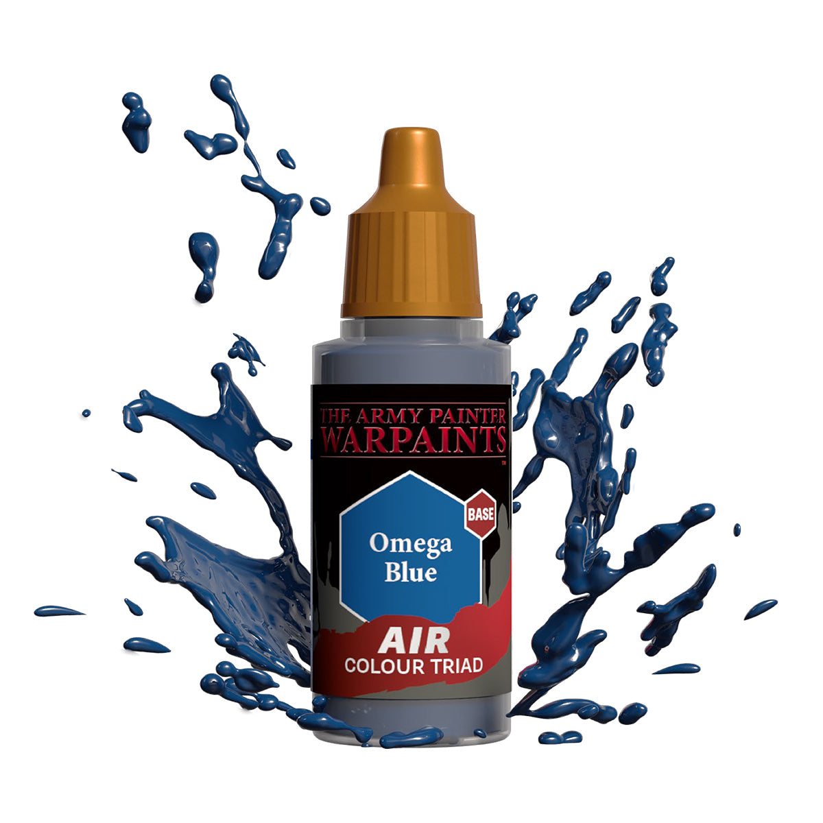 Warpaints Air: Omega Blue - Premium Acrylic Paint for Miniatures & Models - Perfect for Warhammer, D&D, and Tabletop Gaming