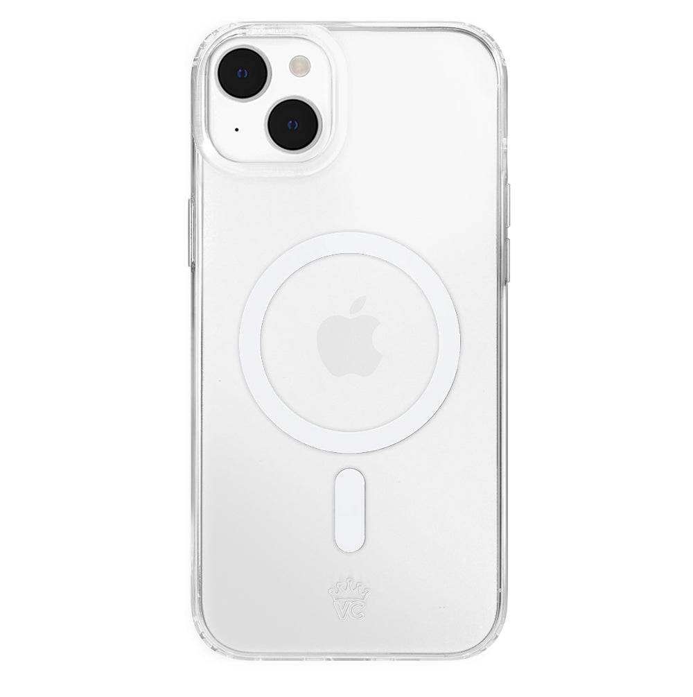 Ultra-Thin Clear MagSafe iPhone Case - Compatible with iPhone 15/14/13/12 Series - Shockproof & Scratch Resistant - Perfect for Everyday Use, Travel & Wireless Charging