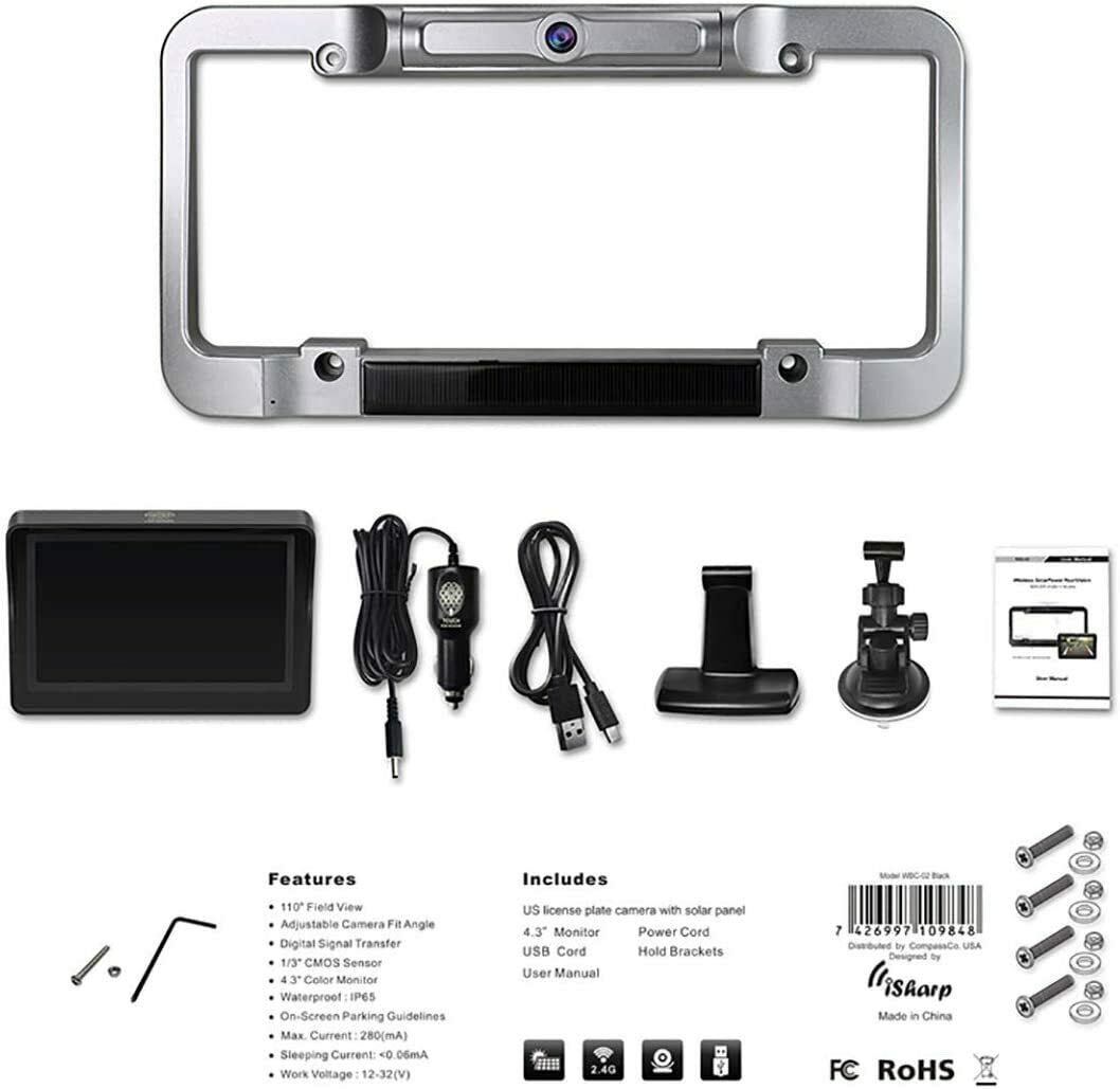 iMeshbean Wireless Backup Camera with 4.3