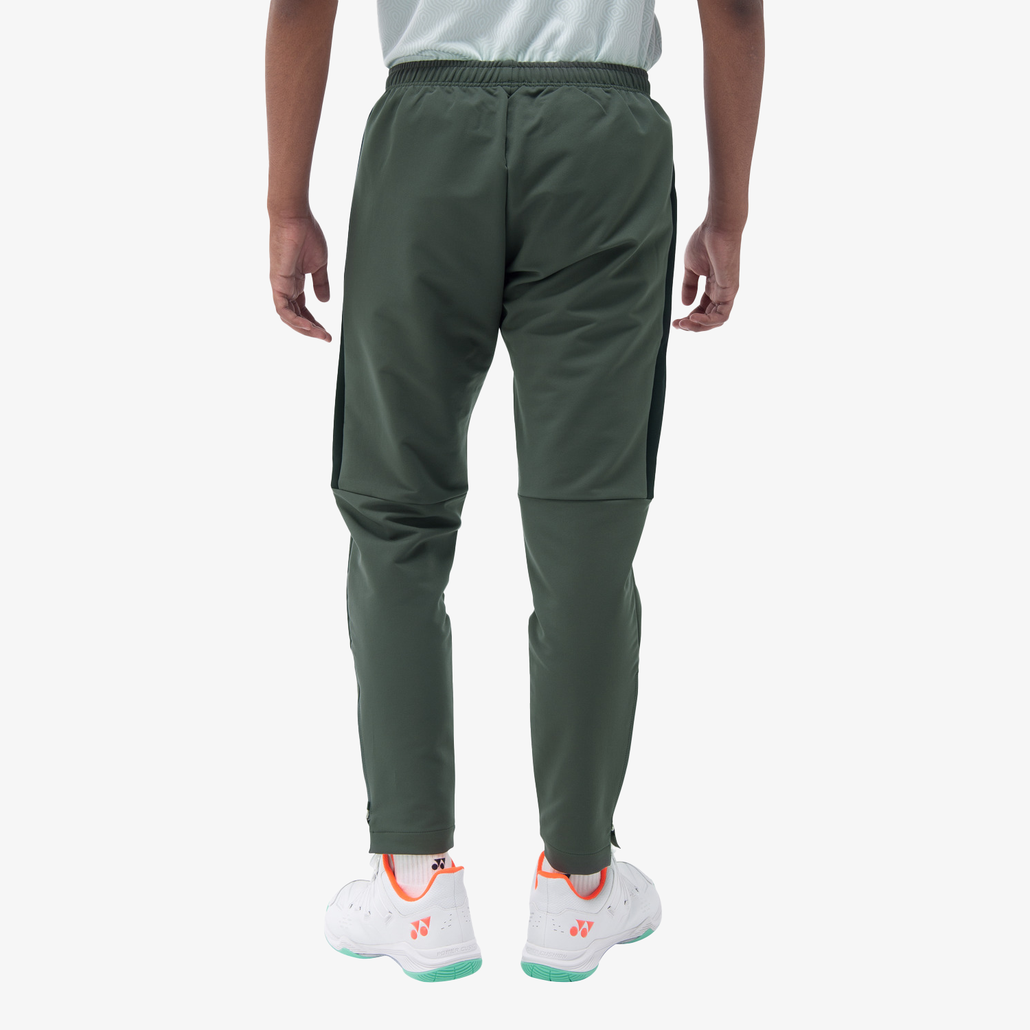 Yonex Men's Warm Up Pants 60148 - Slate Black | Comfortable Athletic Training Pants for Running, Gym & Casual Wear