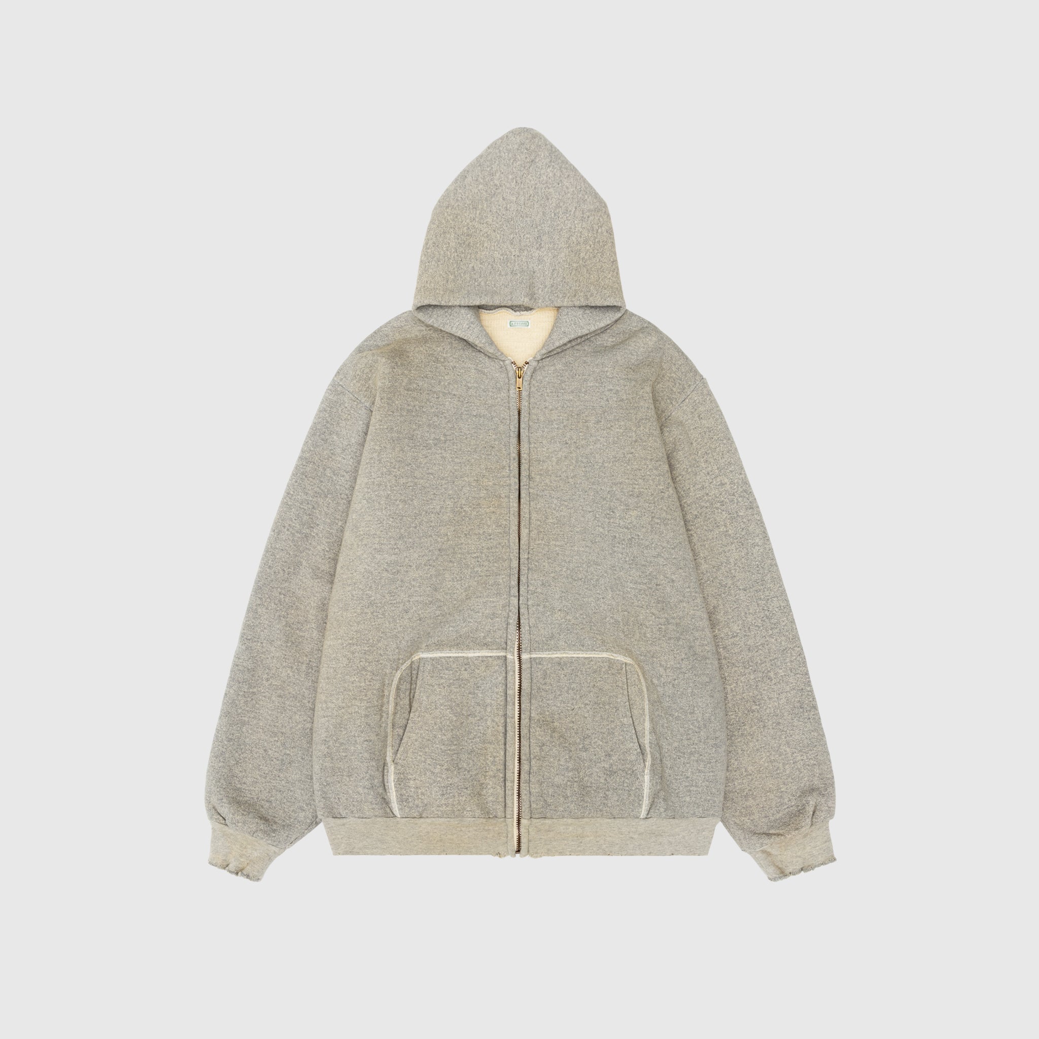 Vintage Zip-Up Hoodie for Men & Women - Retro Style Pullover with Front Pockets | Perfect for Casual Wear, Outdoor Activities & Street Fashion