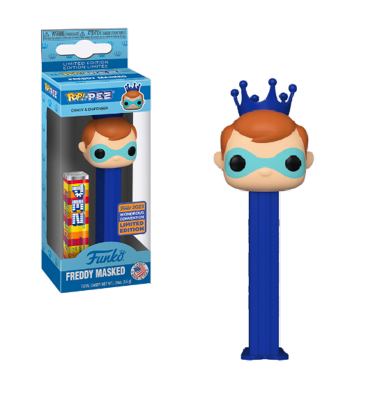 Exclusive Masked Freddy Funko Pop Pez - WonderCon 2023 Limited Edition Collectible | Perfect for Pop Culture Fans & Convention Souvenirs