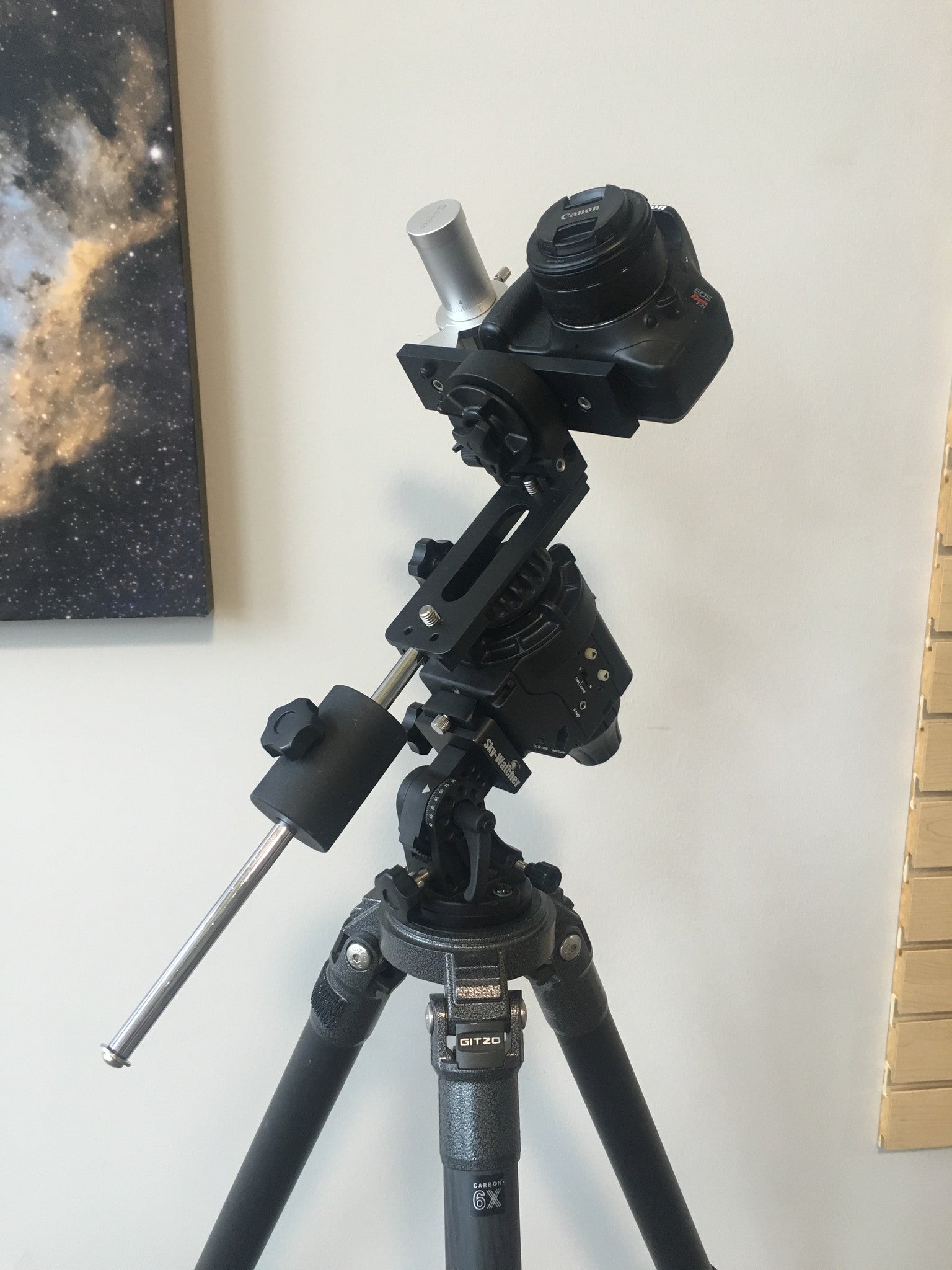 Star Adventurer DSLR Side by Side Guiding Plate - Precision Telescope Mount Accessory for Astrophotography & Night Sky Photography