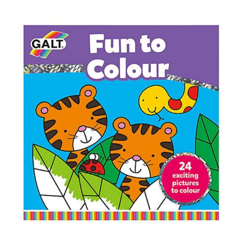 Fun to Color Book by Galt - Creative Kids Activity Book for Learning & Relaxation - Perfect for Home, School & Travel