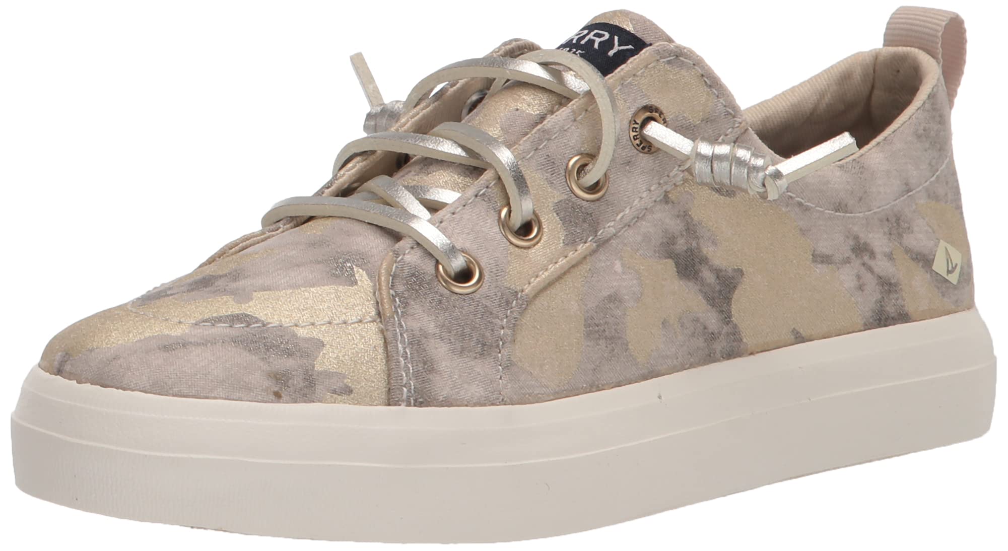 Sperry Kids' Crest Vibe Sneakers - Water-Resistant Boat Shoes for Boys & Girls | Perfect for School, Play & Outdoor Adventures