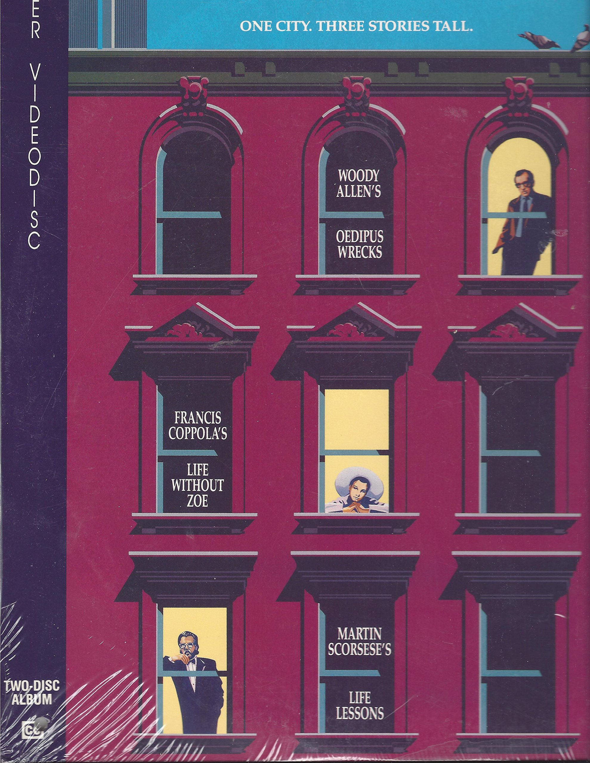 New York Stories LaserDisc - Classic 1989 Anthology Film by Scorsese, Coppola & Allen | Perfect for Movie Collectors & Vintage Film Enthusiasts | Home Theater & Retro Movie Nights