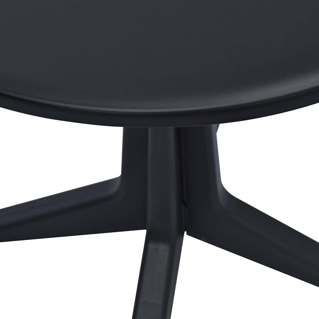 Premium Plastic Outdoor Tea Table - Durable Backyard & Lawn Furniture, 27.6