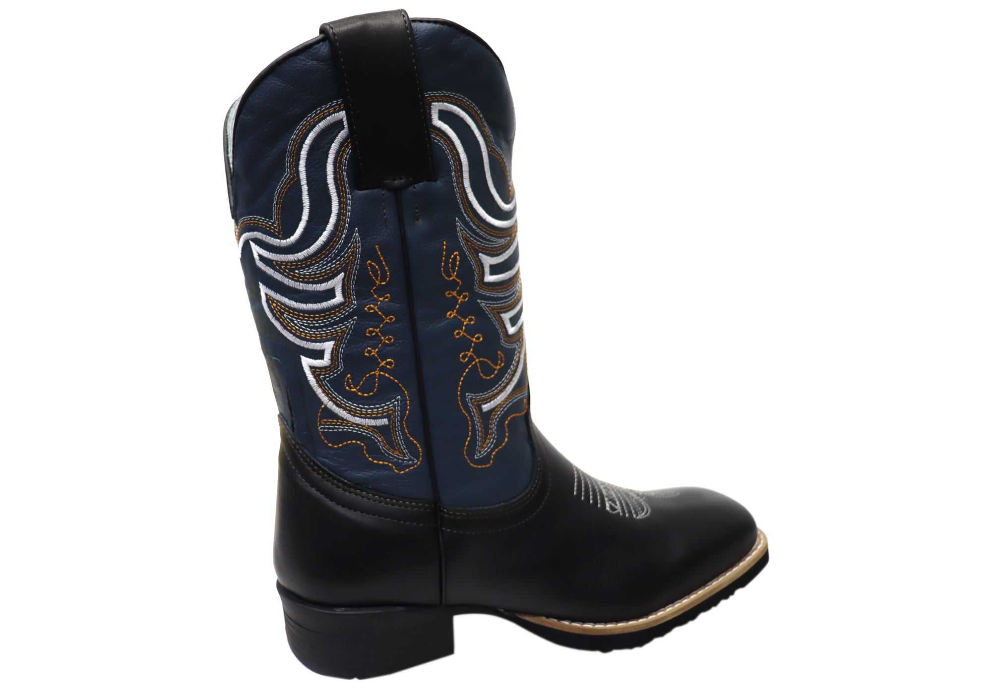 D Milton Ridgeland Men's Genuine Leather Comfortable Western Cowboy Boots - Perfect for Rodeo, Country Dancing & Outdoor Adventures
