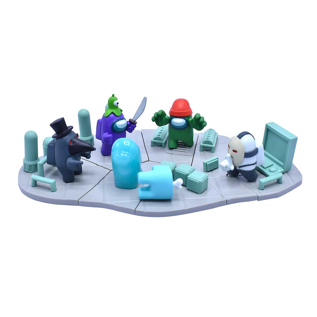 Among Us Buildable Action Figure Set - DIY Craftable Collectible Toy for Kids & Adults - Perfect for Game Nights, Parties & Creative Play