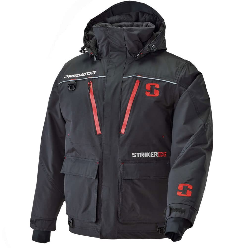 Striker Men's Waterproof Windproof Winter Jacket - Lightweight Insulated Outdoor Coat for Hiking, Camping & Daily Wear