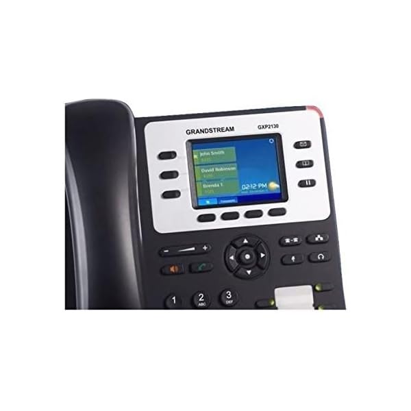 Grandstream GXP2130 IP Phone with 3 Lines & SIP Accounts | 2.8