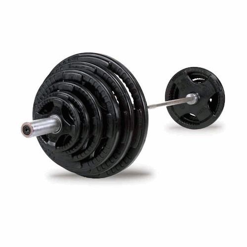 Body Solid OSR300S 300lb Rubber Grip Dumbbell Set - Perfect for Home Gym, Strength Training & Weightlifting Workouts