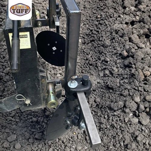 4 FT Notched Disc Harrow Attachment – Heavy Duty Pull Behind Tiller Implement for Soil Cultivation | Perfect for Farm, Garden & Landscaping | SKU: 927061