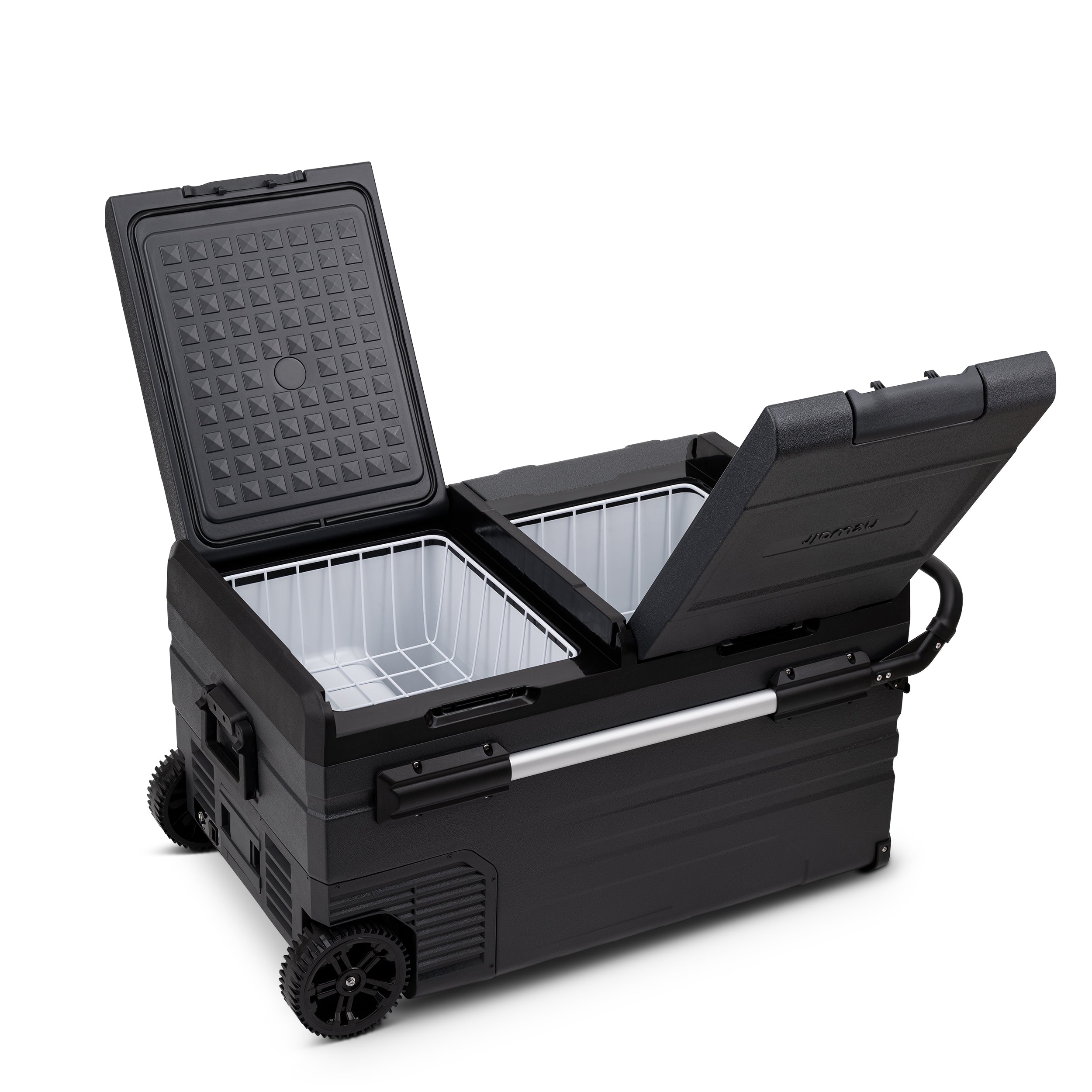 Newair® 80 Quart Portable Electric Camping Cooler - 12V/24V DC Power for Road Trips, Tailgating & Outdoor Adventures | Keep Food & Drinks Cold Anywhere