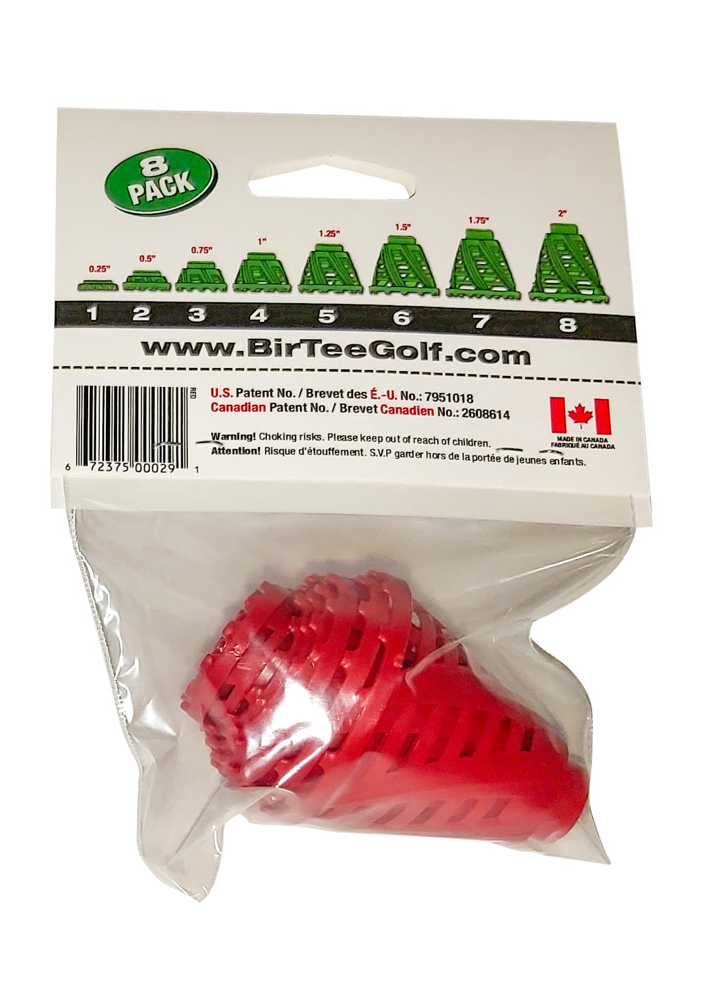 Premium Golf Tees PRO Speed Version - 8 Pack with Enhanced Durability for Indoor Golf, Golf Simulator & Winter Play - Includes Exclusive Red Poker Chip Ball Marker - Perfect for Driving Range, Backyard Practice & Virtual Golf Sessions
