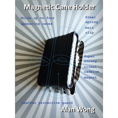 Magnetic Cane Holder - Strong Stick Mount for Walking Canes & Umbrellas - Secure Storage Solution for Home, Car, Office & Wheelchair Accessories