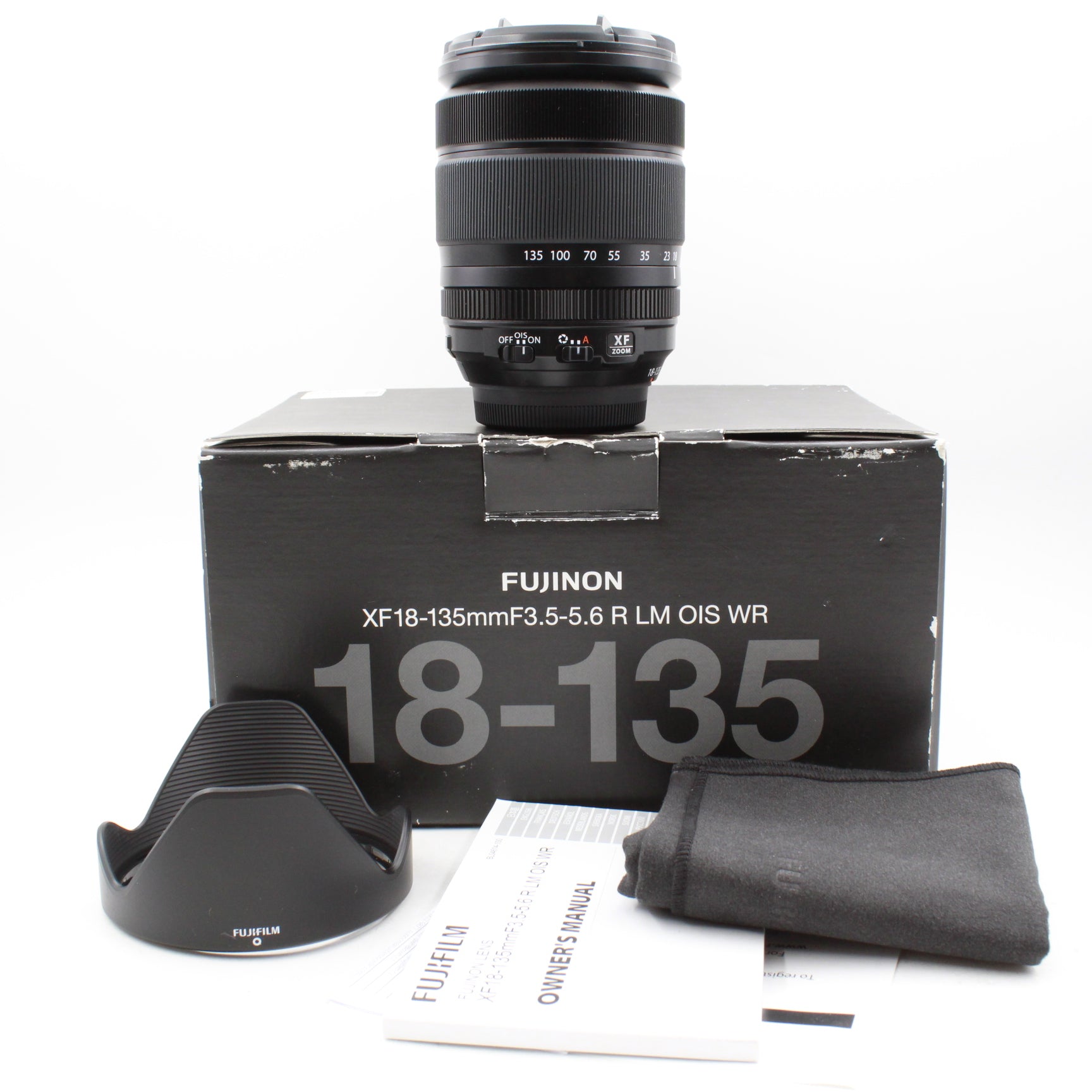 Fujifilm XF 18-135mm f/3.5-5.6 R LM OIS WR Lens - Excellent Open Box Condition - Perfect for Travel Photography & Outdoor Adventures