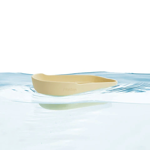 PlanToys Wooden Sailboat Toy - Eco-Friendly & Safe for Kids - Perfect for Pretend Play, Bath Time & Nursery Decor