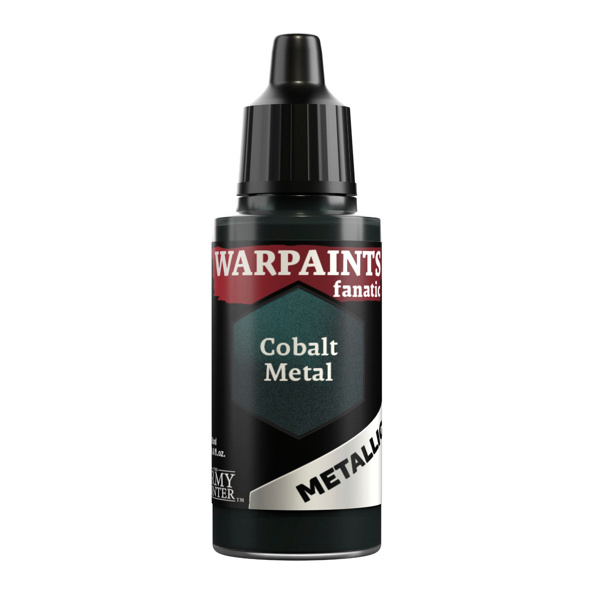 Warpaints Fanatic Metallic Cobalt Blue - Premium Metallic Acrylic Paint for Miniatures, Models & DIY Crafts - Perfect for Warhammer, Cosplay & Art Projects