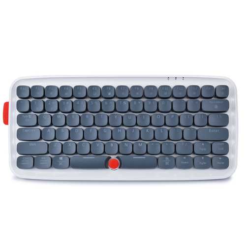 AJazz Zero Bluetooth & Wired Mechanical Gaming Keyboard with Blue Switches & RGB Backlight - Compatible with Laptop, Tablet, PC - Perfect for Gaming, Office Work & Typing