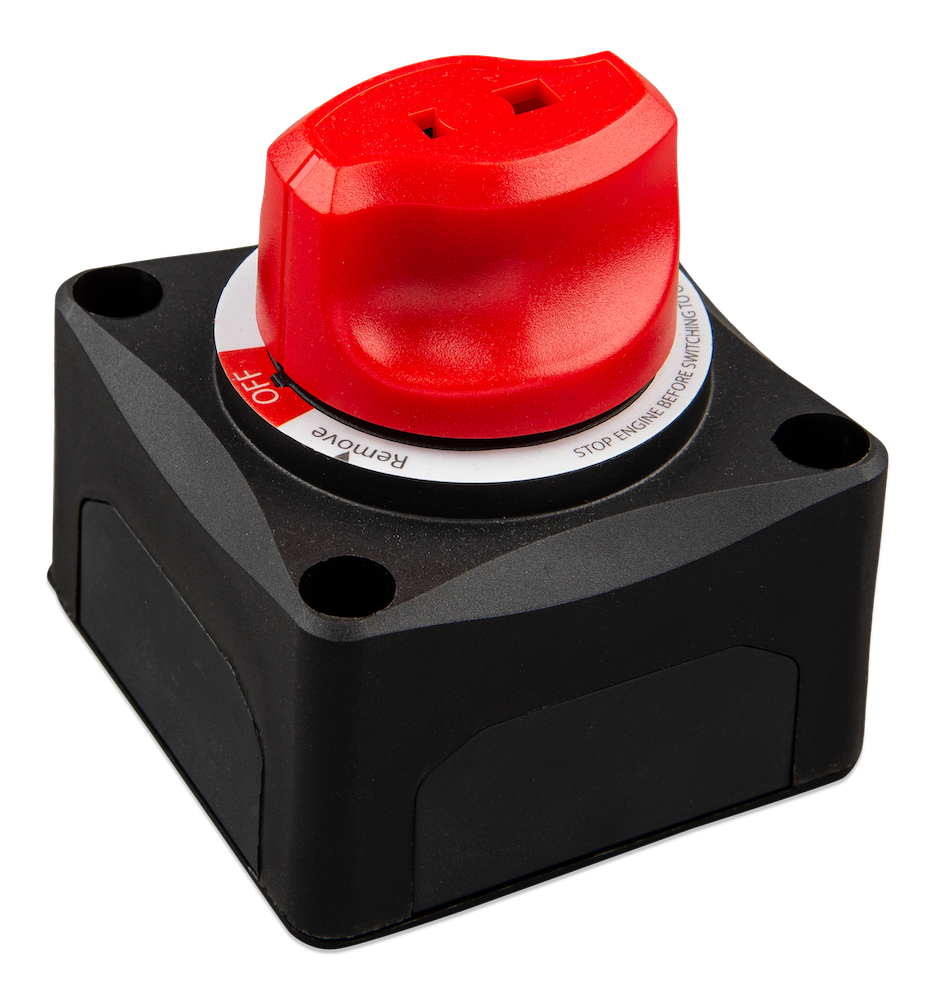 275A Heavy Duty Battery Disconnect Switch - On/Off Power Cutoff for Car, Boat, RV & Marine Applications - Perfect for Vehicle Maintenance and Emergency Power Shutoff