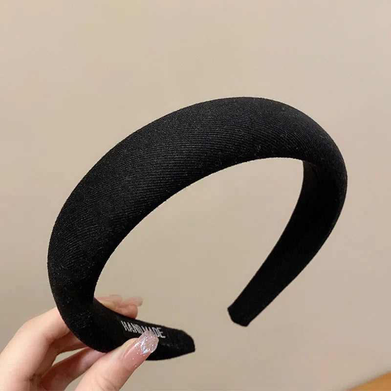 Neutral Hair Bands Hoop - Soft Elastic Hair Hoops for Women & Girls - Perfect for Ponytails, Braids & Everyday Styling - Gym, Office & Casual Wear