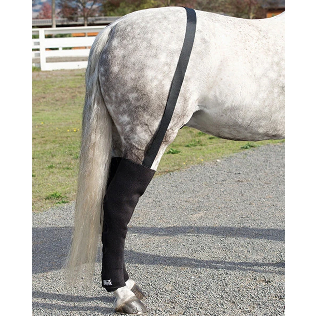 Ice Horse Full Hind Leg Wrap - Horse Leg Support for Injury Recovery & Joint Protection - Ideal for Training, Riding & Post-Surgery Care