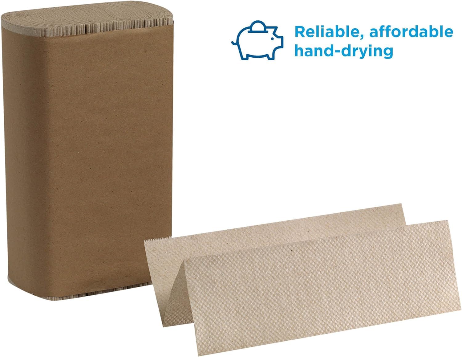 Georgia Pacific 23304 Brown Multifold Paper Towels, 9.2