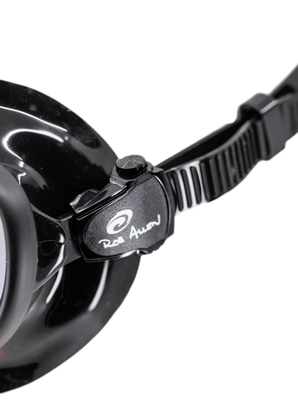 Rob Allen Snapper Mask - Black with Tinted Lens for Spearfishing, Scuba Diving & Water Sports