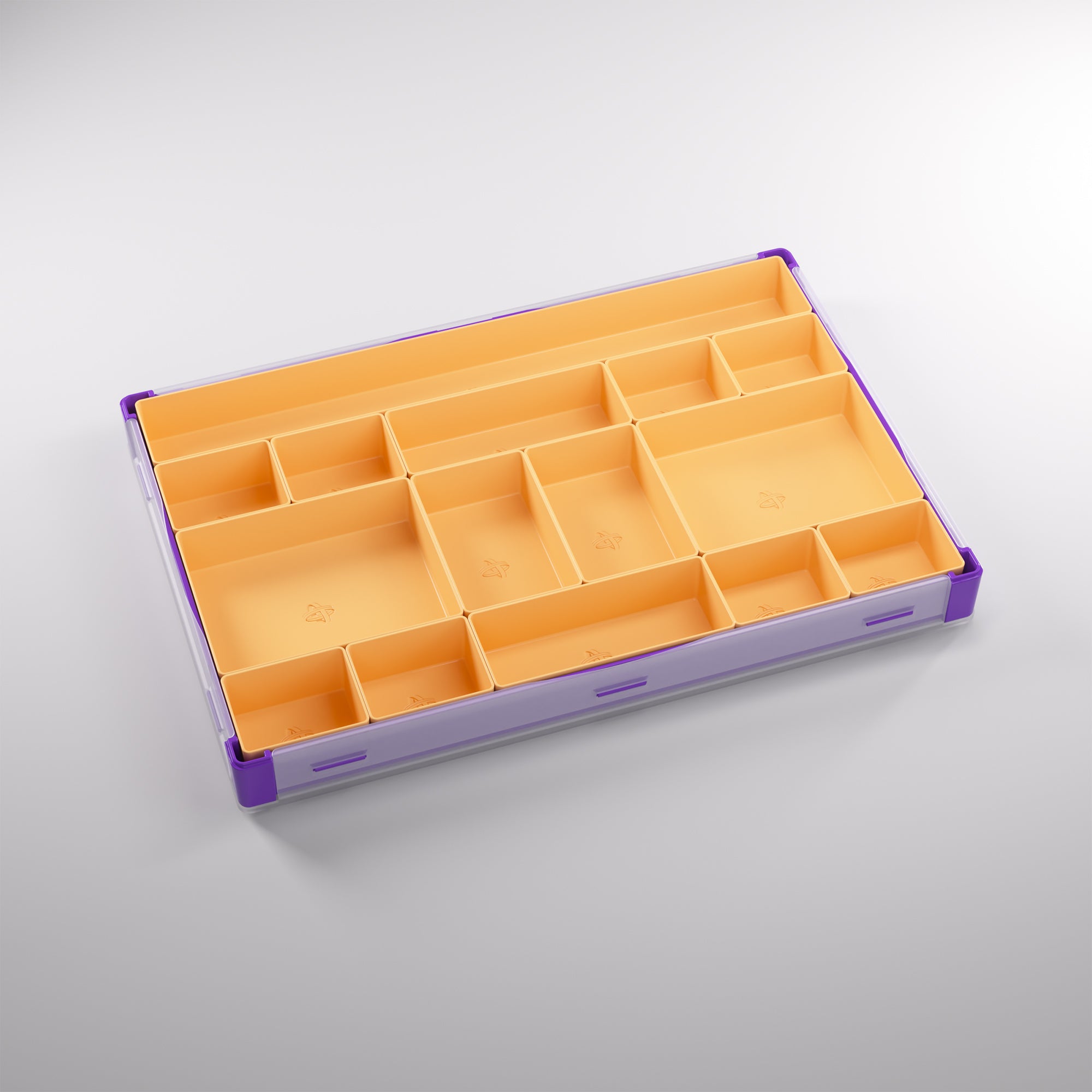 Token Silo XL Convertible Storage Bin - Purple & Orange Two-Tone Design | Perfect for Home Organization, Kids' Toy Storage & Garage Shelving