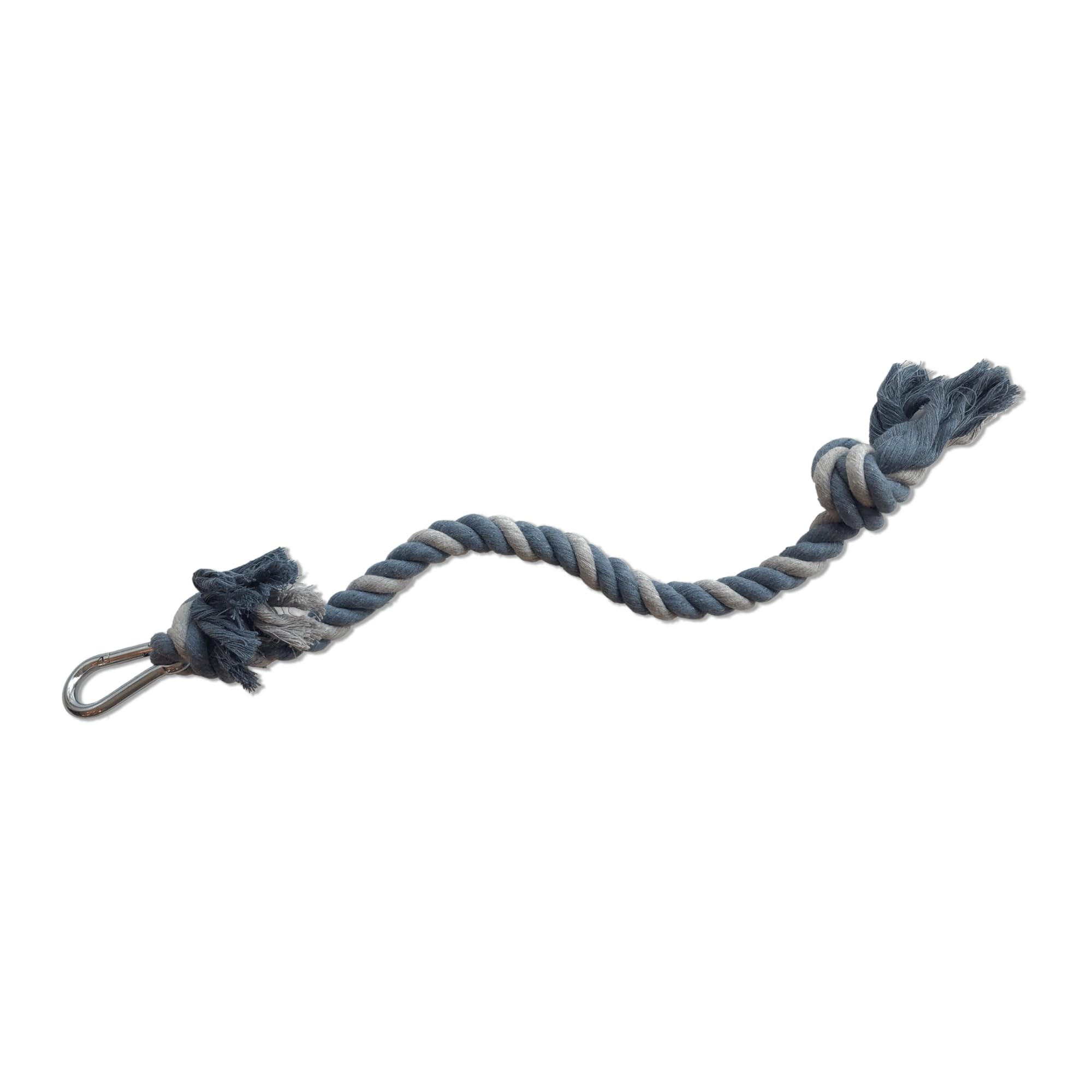 Durable Knotted Rope Dog Toy for Interactive Play - Strong Chew Resistant Tug Toy for Large & Small Dogs - Perfect for Outdoor Games, Tether Tug Kits & Training Sessions