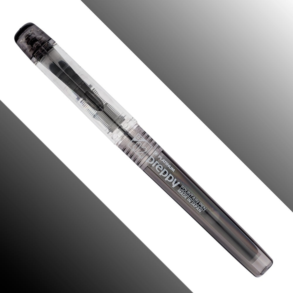 Premium Platinum Preppy Fountain Pen - Smooth Writing Fine Nib for Calligraphy, Note Taking & Gift Giving - Ideal for Students, Professionals & Pen Enthusiasts