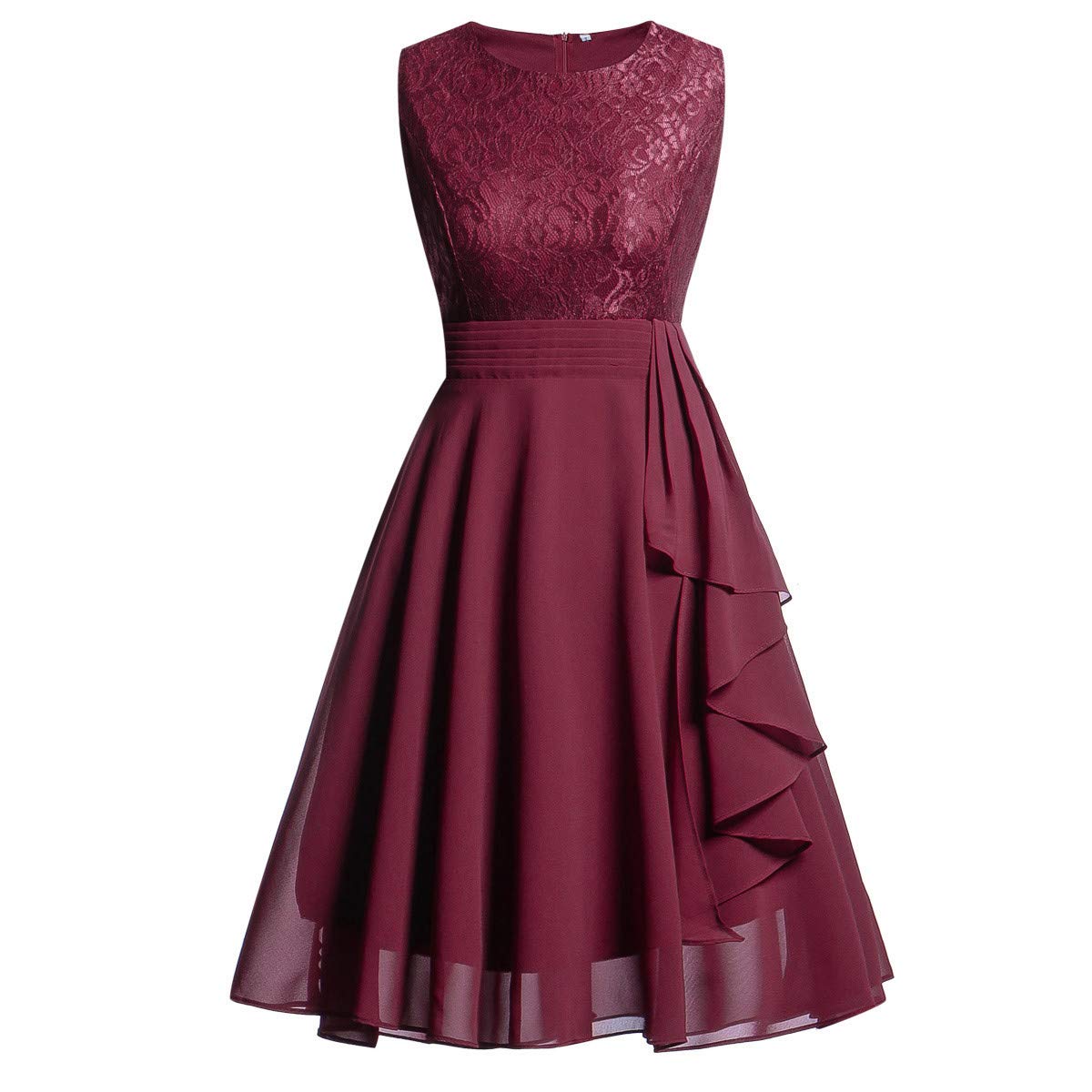 Elegant Women's Spaghetti Strap Lace Long Dress - Formal Sleeveless Wedding & Bridesmaid Gown for Special Occasions | Perfect for Evening Galas, Prom Nights, and Summer Weddings