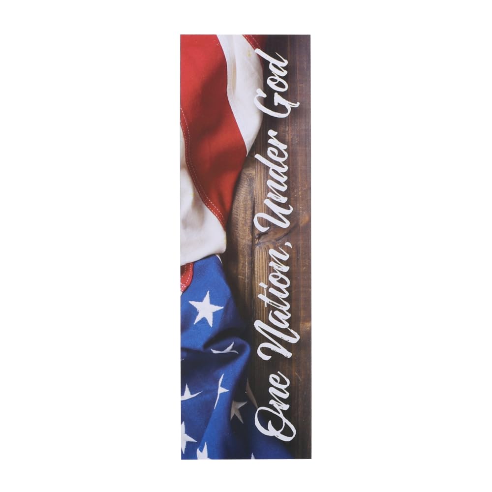 Swanson Christian Bookmarks Bulk Pack of 25 - Inspirational Bible Scripture Bookmarks for Kids, Teens, Men & Women - Religious Gifts for Church, Bible Study & Daily Devotion - 'One Nation Under God' Design